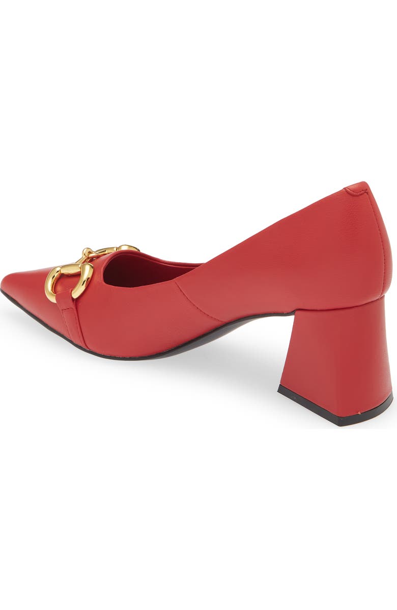 Jeffrey Campbell Happy Hour Pointed Toe Pump, Alternate, color, Red Gold