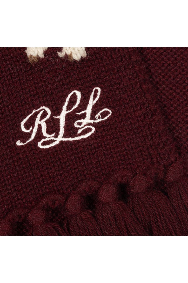 jack russel scarf, Alternate, color, dark garnet