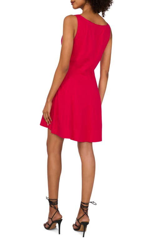 1.state Sleeveless Full Circle Minidress