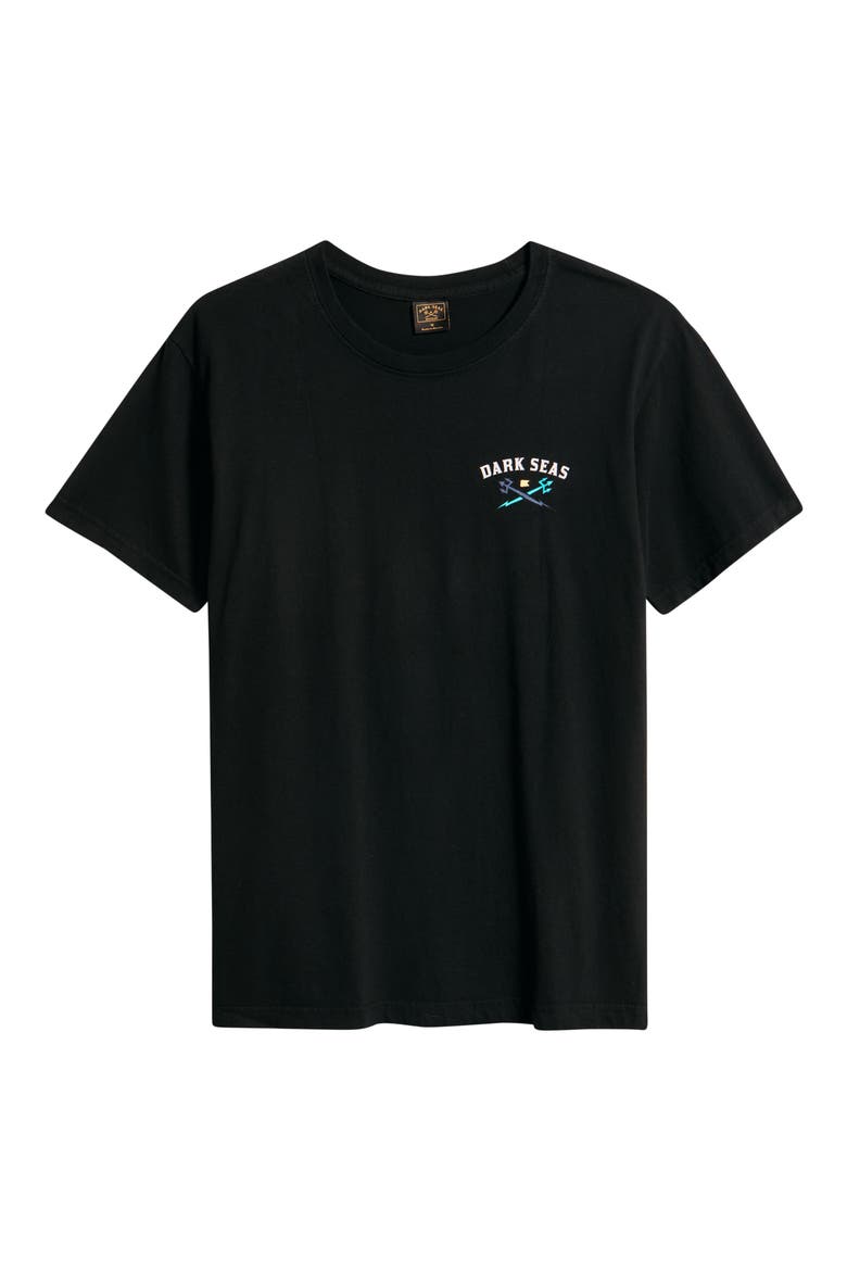 Octo Glass Cotton Graphic T-Shirt, Alternate, color, BLACK
