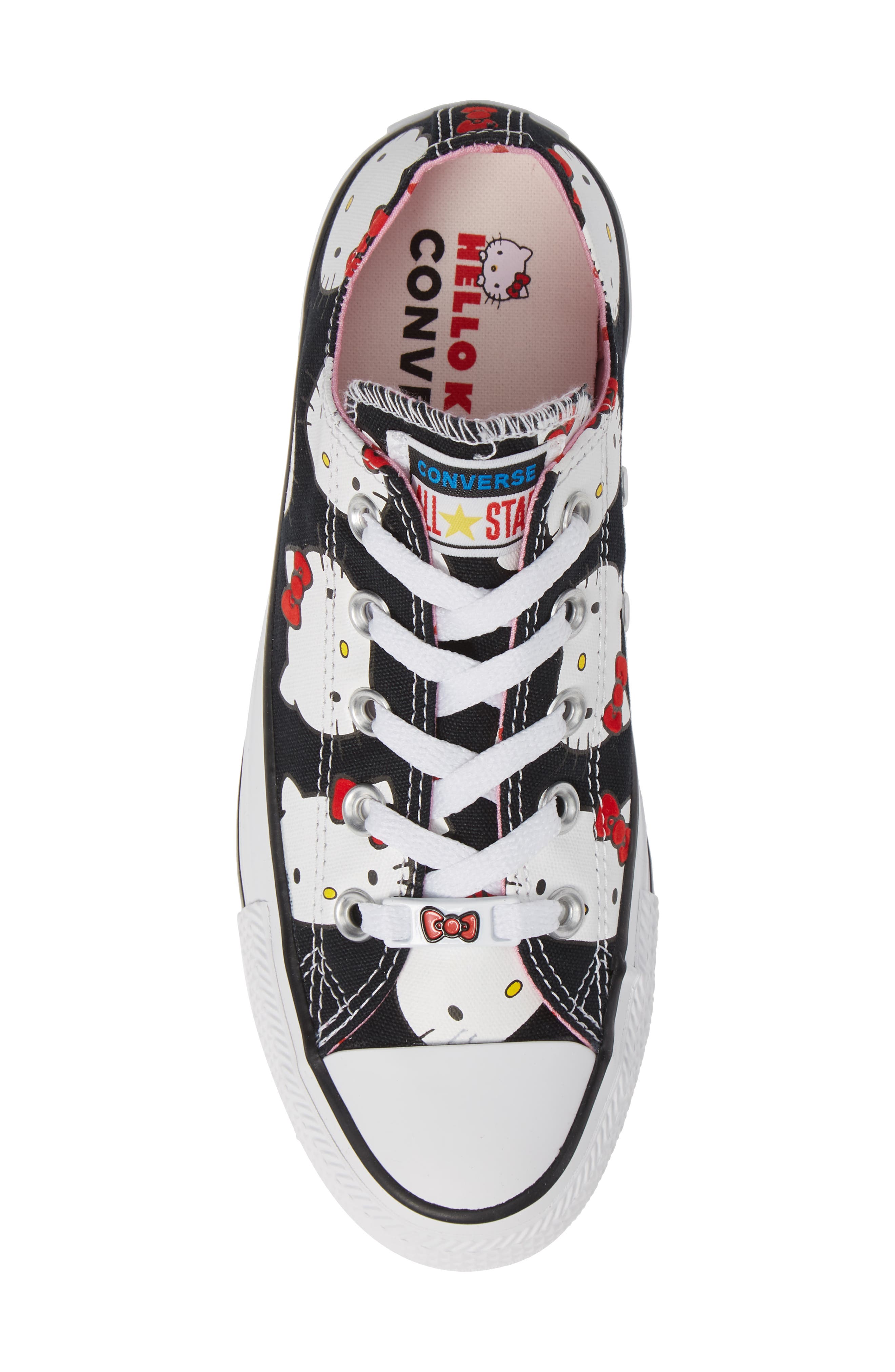 Converse Chuck Taylor<sup>®</sup> All Star<sup>®</sup> Hello Kitty Sneaker, Alternate, color, 