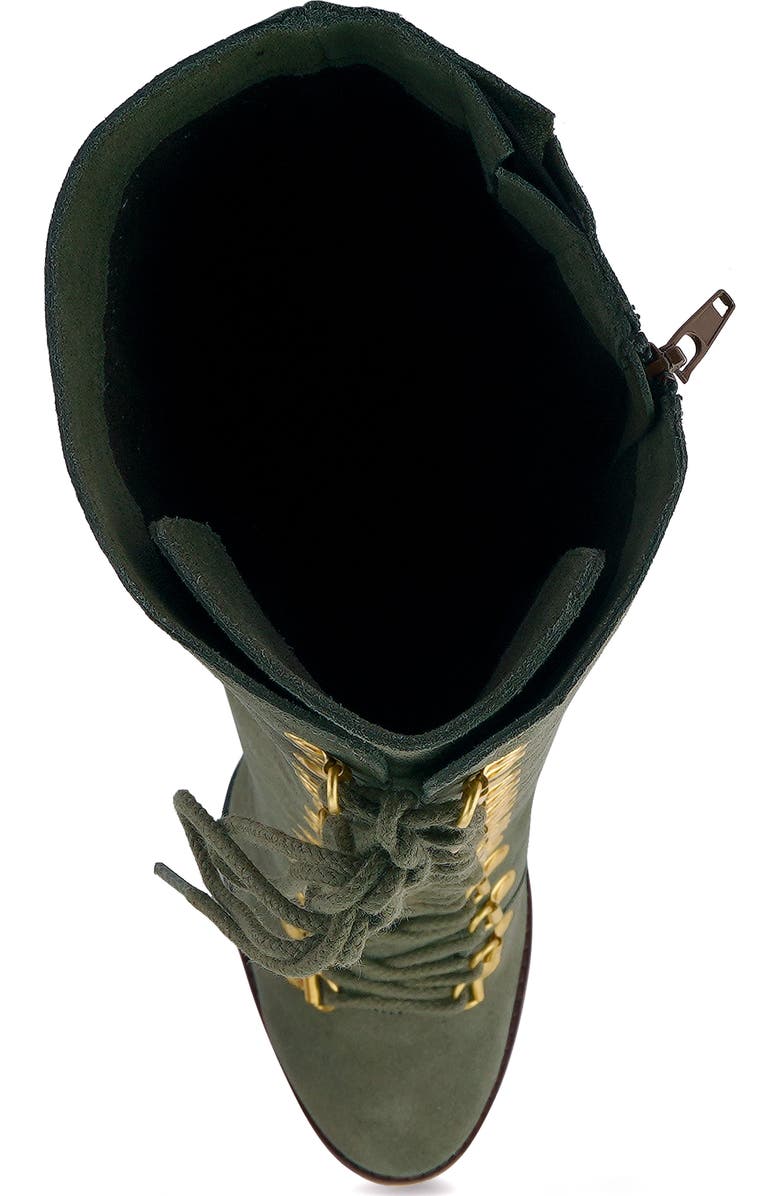 Rag & Co Street Slay Knee High Boot, Alternate, color, Olive