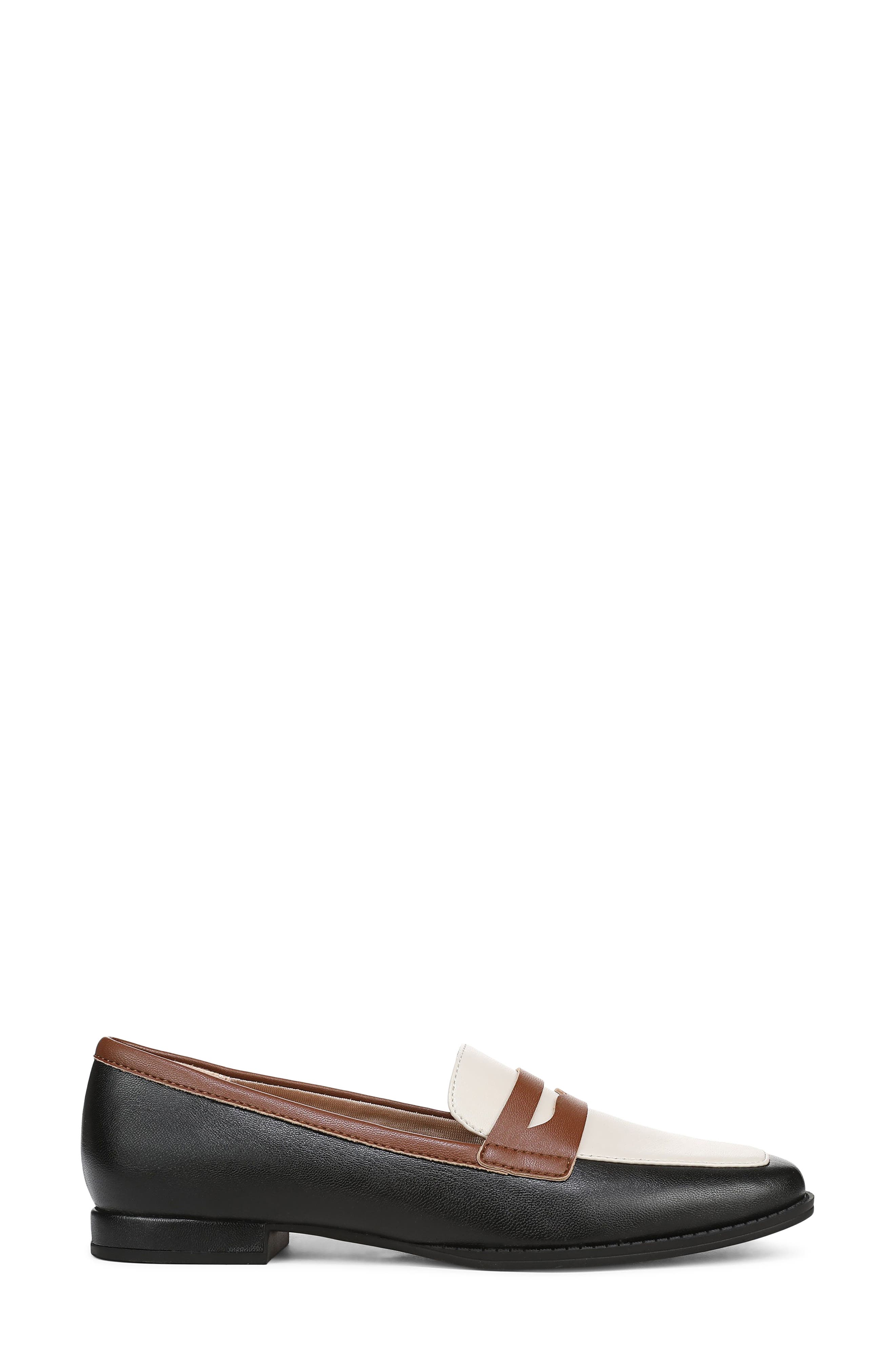 LifeStride Frankie Penny Loafer, Alternate, color, Black Bone Multi