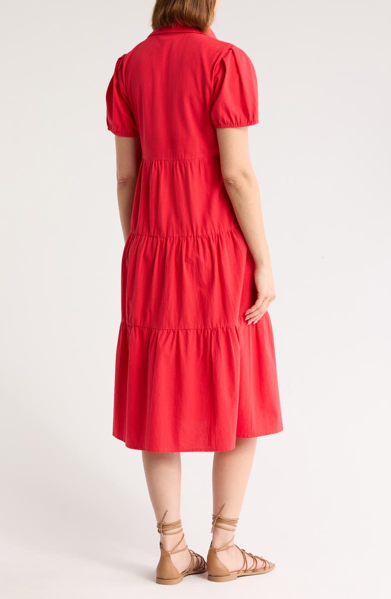 AREA STARS Bellina Tiered Shirtdress, Alternate, color,
