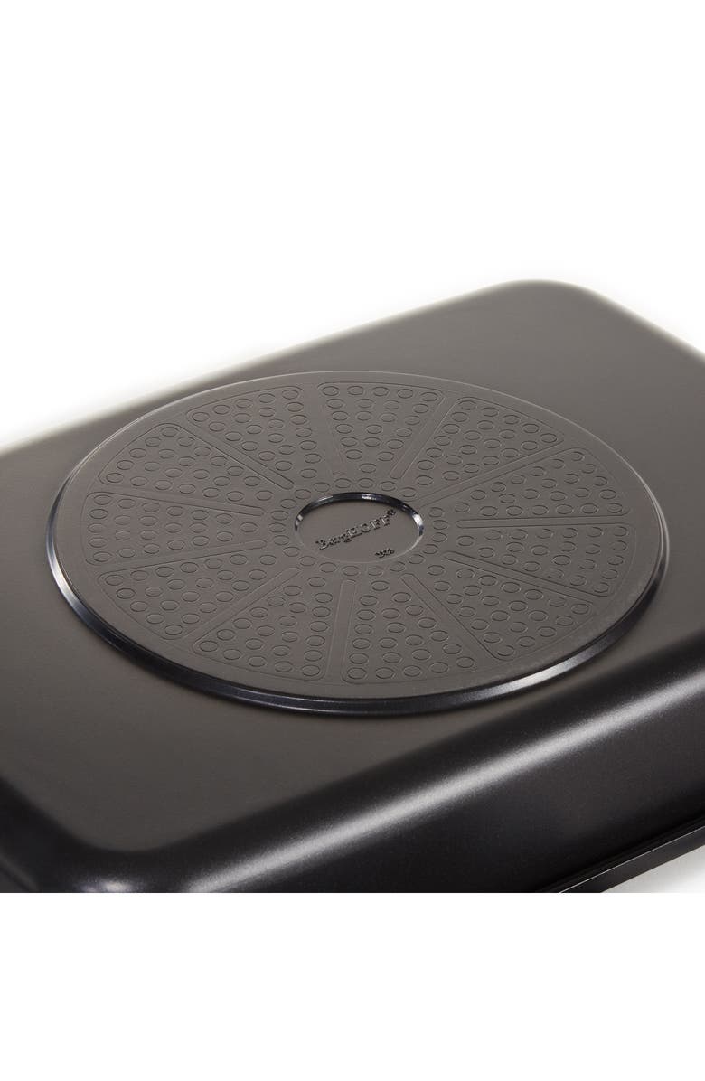 BergHOFF Graphite 3-Piece Non-Stick Roasting Pan, Alternate, color, Black