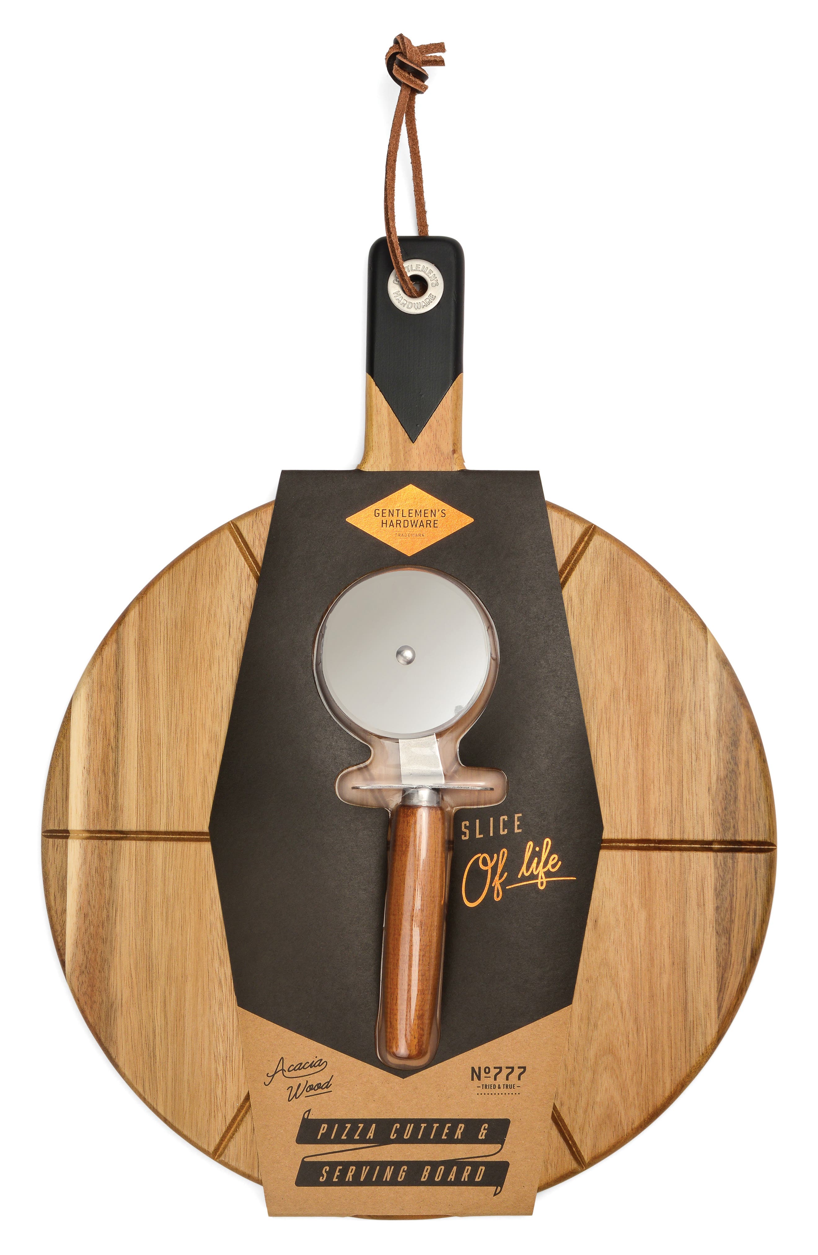 Pizza Board & Cutter Set