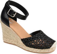 Journee Collection JOURNEE Sierra Woven Espadrille Wedge Sandal