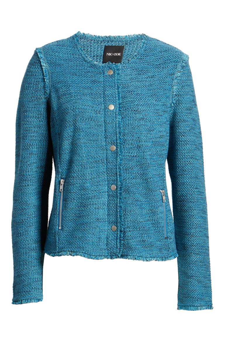 You Deserve It Jacket, Alternate, color, DEEP TURQUOISE