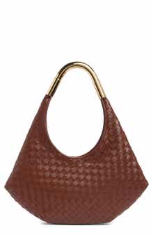 Olivia Woven Hobo Bag