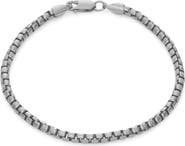 FZN Men's Box Chain Bracelet