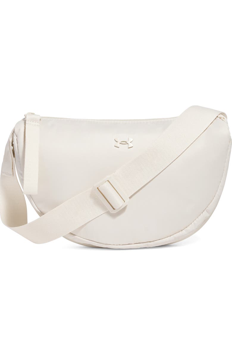 Under Armour Studio Water Resistant Shoulder Bag, Main, color, Stone/ Stone