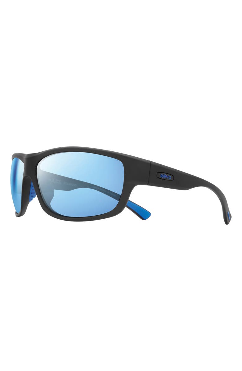 Revo Caper Polarized Rectangular Sunglasses, Alternate, color,