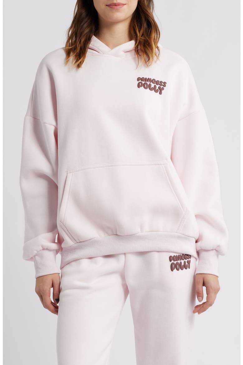 Brand Logo Hoodie, Main, color, PINK