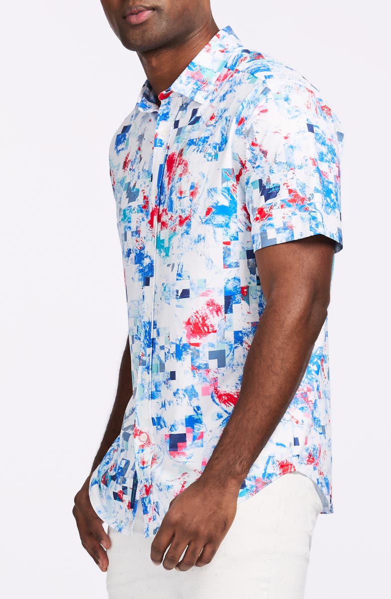 Robert Graham Milbridge Knit Polo, Alternate, color, 