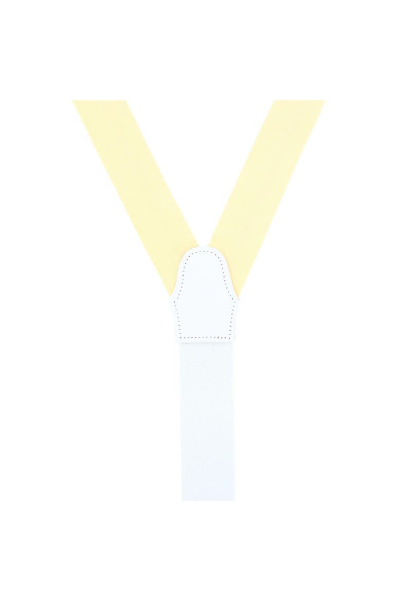 Louisville Chambray Formal End Suspenders, Alternate, color, Yellow