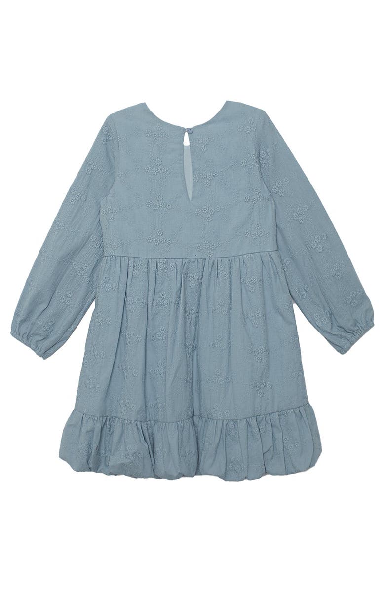 Mabel + Honey Eva Bubble Hemmed Dress, Alternate, color, Blue