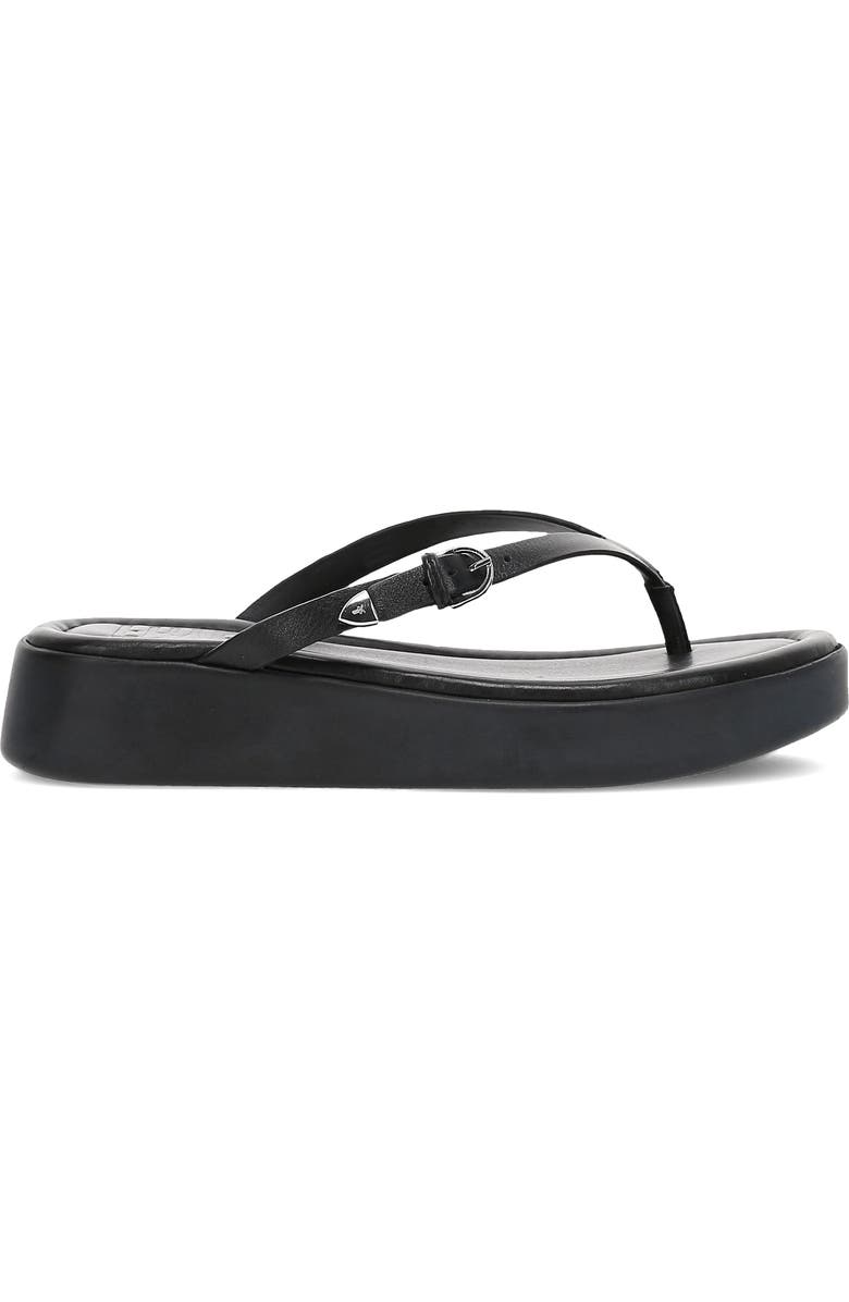 Frye Maya Buckle Platform Flip Flop, Alternate, color,