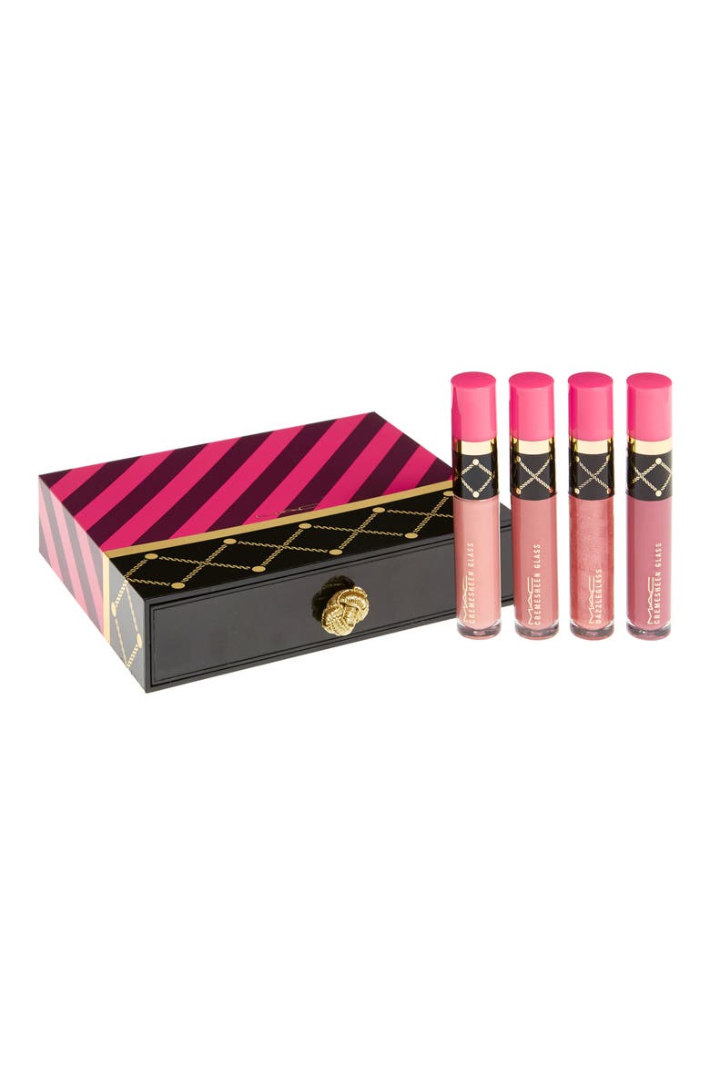 MAC Nutcracker Sweet Nude Mini Lip Gloss Kit, Main, color, NUDE