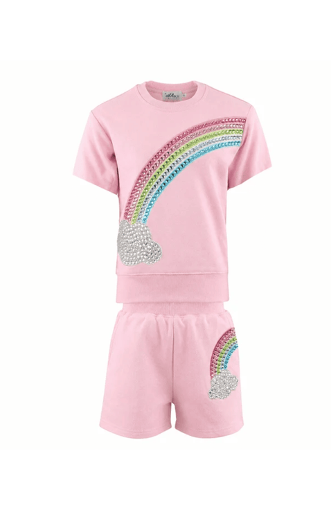 Crystal Rainbow Sky Short Set