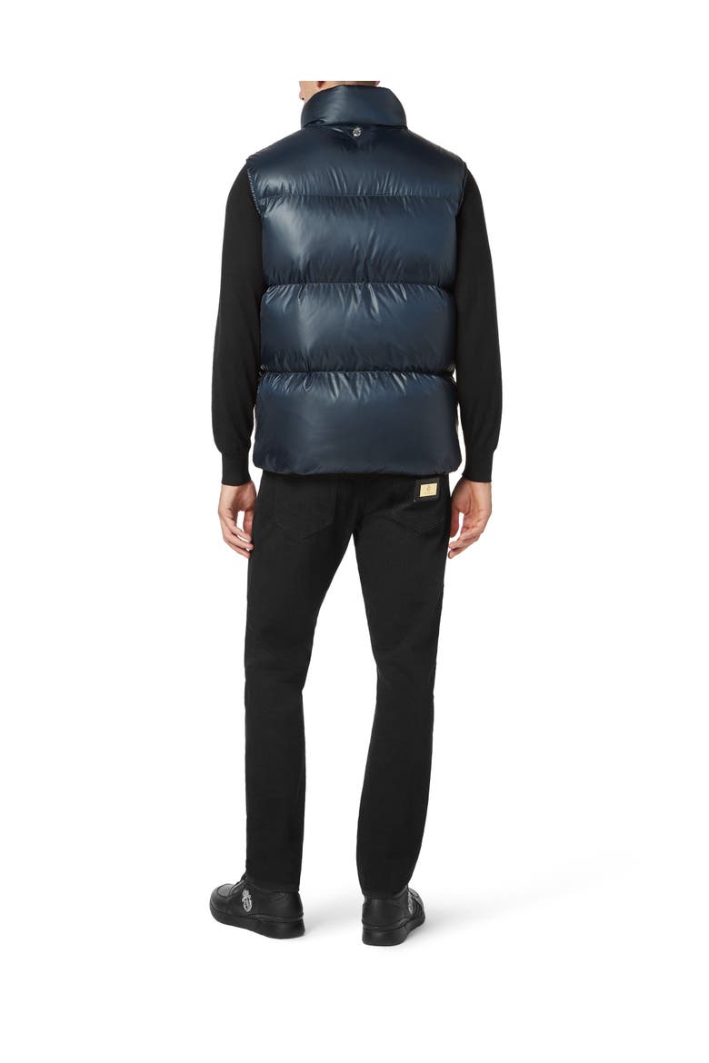 Short Vest Men, Alternate, color, navy