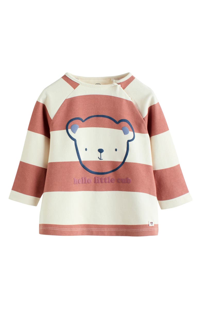 NEXT 6-Pack Assorted Long Sleeve Cotton T-Shirts & Leggings Set, Alternate, color, Blue