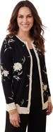 Jessica London Fine Gauge Button Front Cardigan