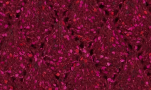 Melrose And Market Fiesta Mock Neck Sweater In Burgundy