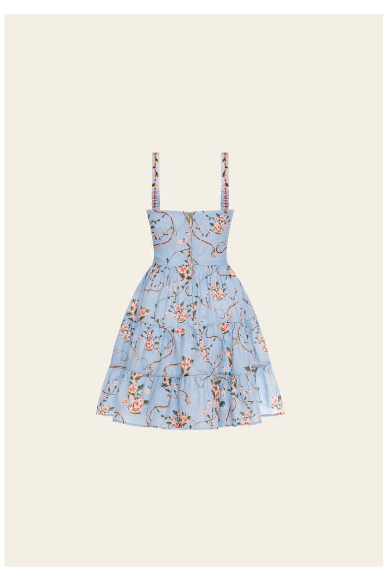Lima Mini Navegante Mini Dress, Alternate, color, Blue
