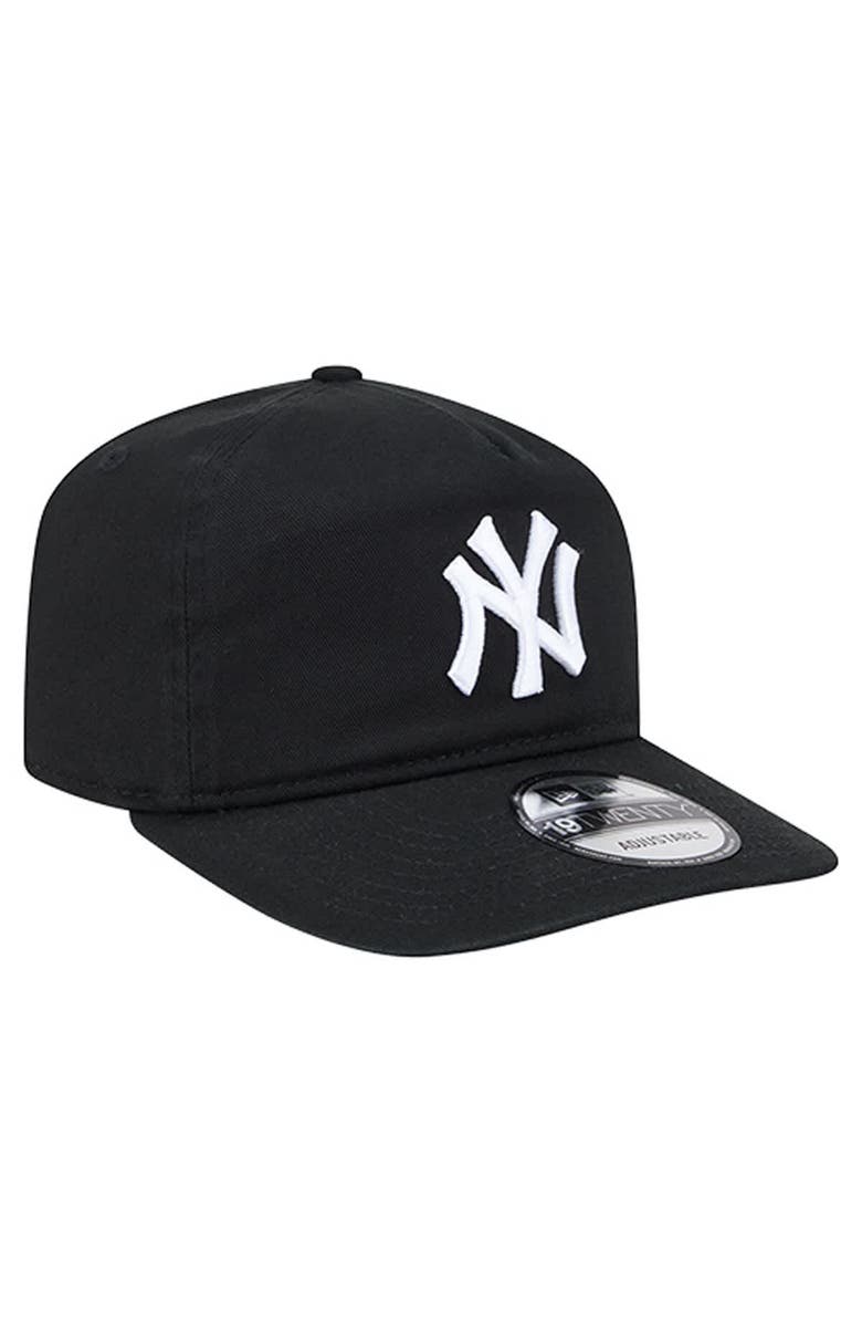 New Era Men's New Era  Black/White New York Yankees 19TWENTY Adjustable Hat, Alternate, color, 