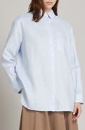 MM by Max Mara Filo Woven Linen Shirt