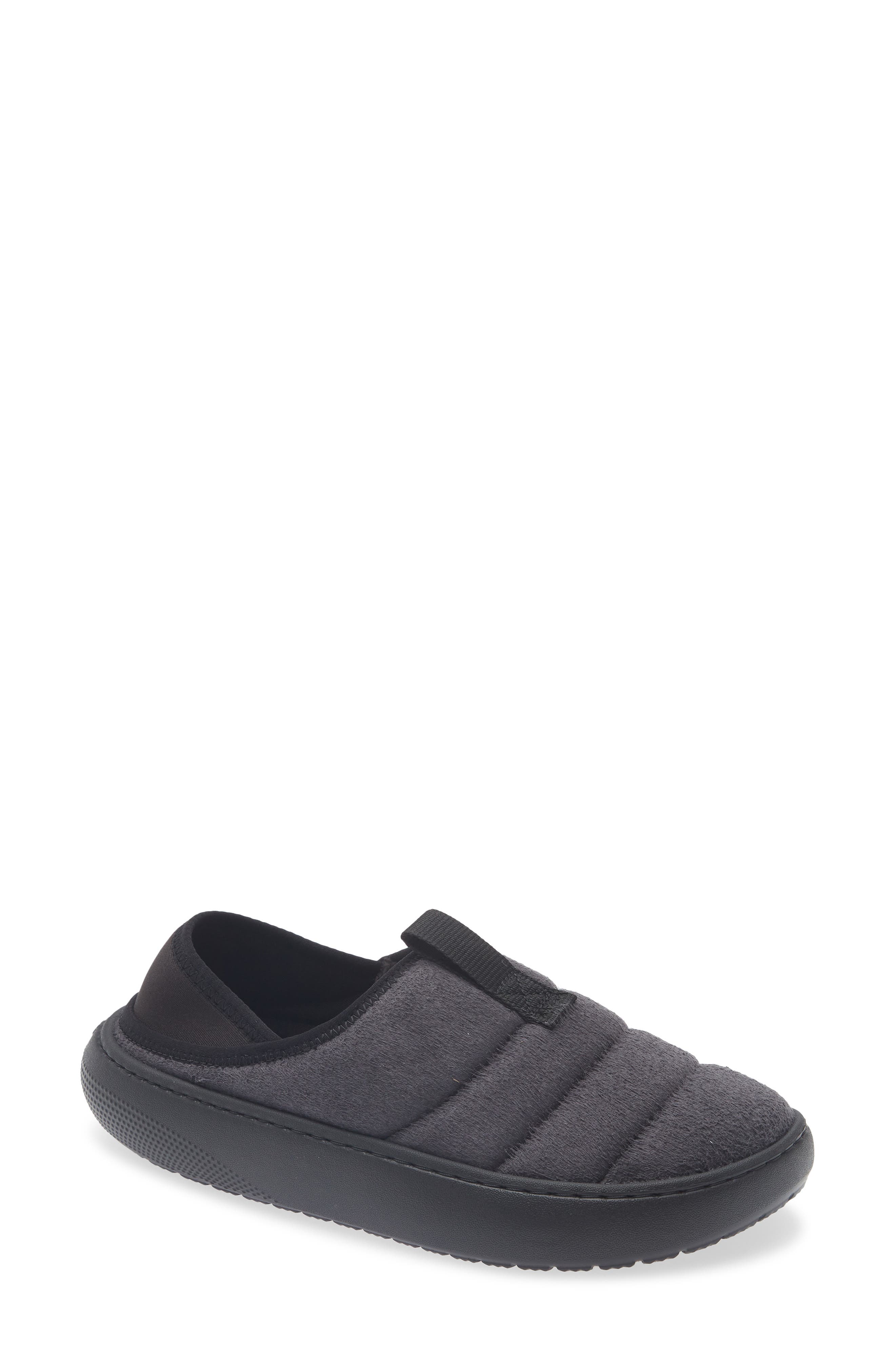 Classic Vegan Suede Quilted Clog