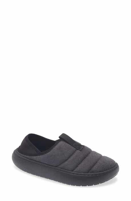 Classic Vegan Suede Quilted Clog