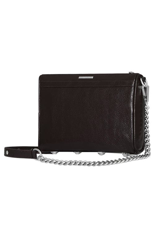 Rebecca Minkoff Mini Mac Convertible Leather Crossbody Bag In Brown