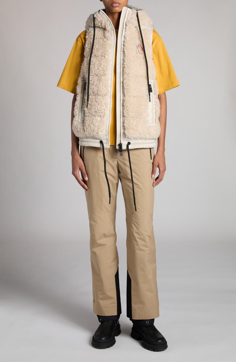 Moncler Grenoble Logo Short Sleeve Cotton Sweatshirt, Alternate, color,