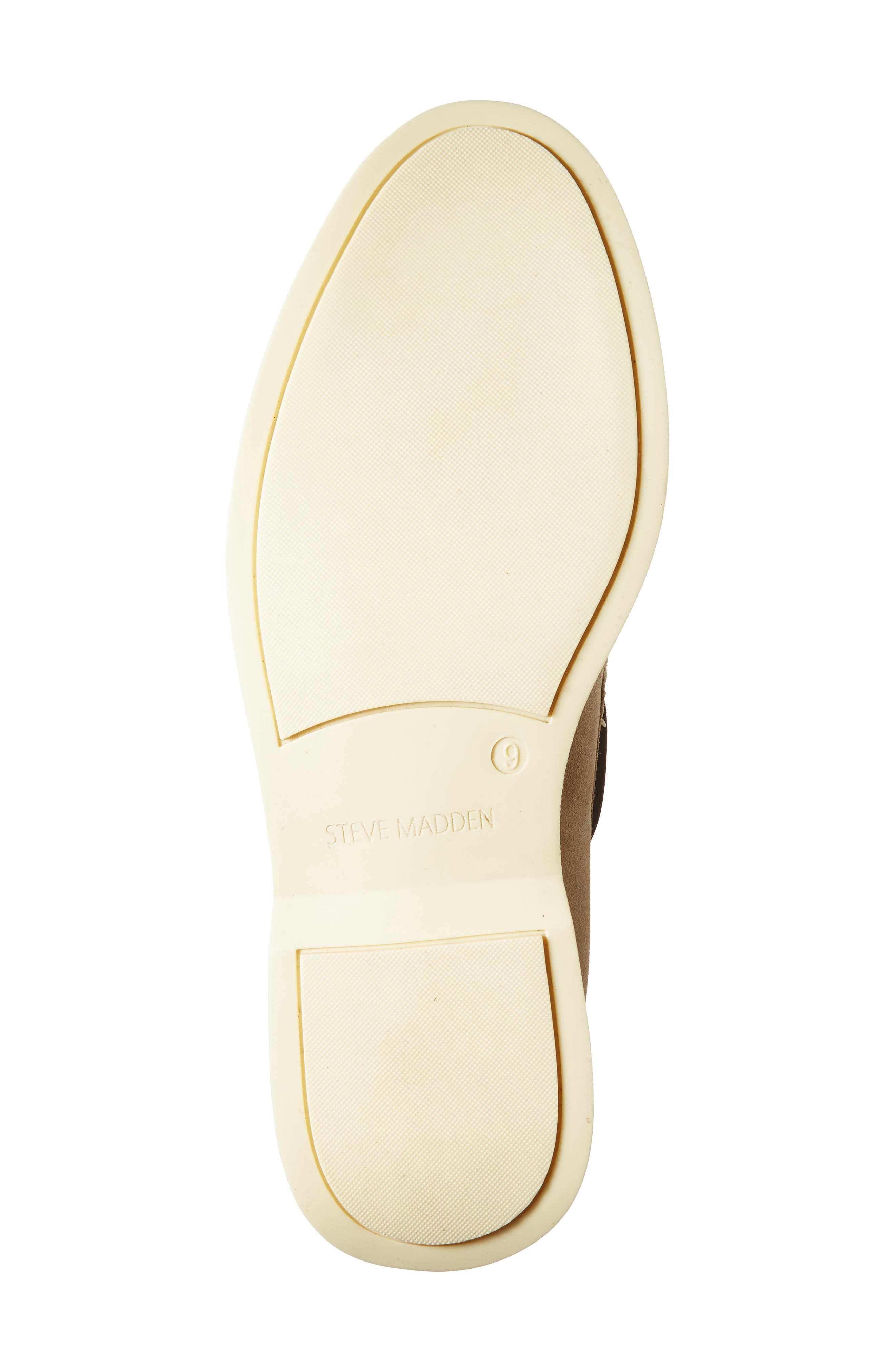 Steve Madden Crosbe Moc Toe Boat Sneaker, Alternate, color, Taupe