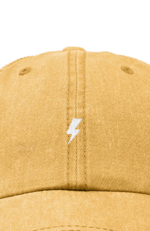 Dalix Lil Bolt Dad Cap In Yellow