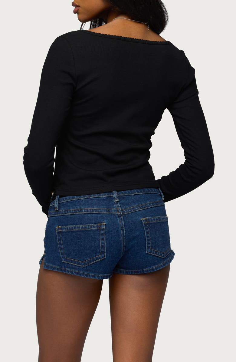 EDIKTED Tanya V-Neck Cardigan, Alternate, color, 