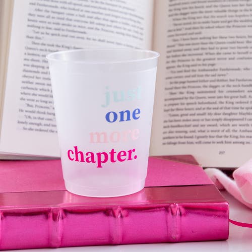 Jollity & Co Book Club Flex Cups In Just On More Chapter