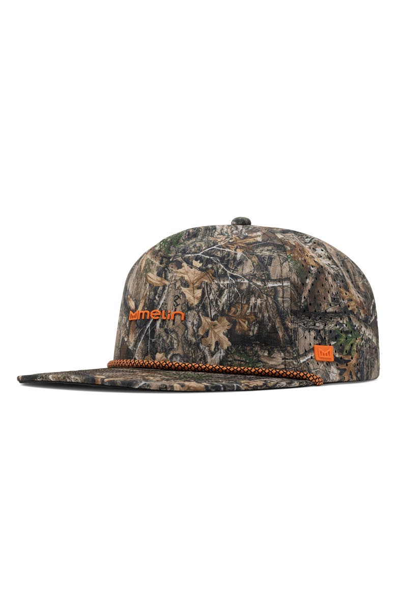 Melin x Realtree Coronado Hydro Performance Snapback Hat, Main, color, 
