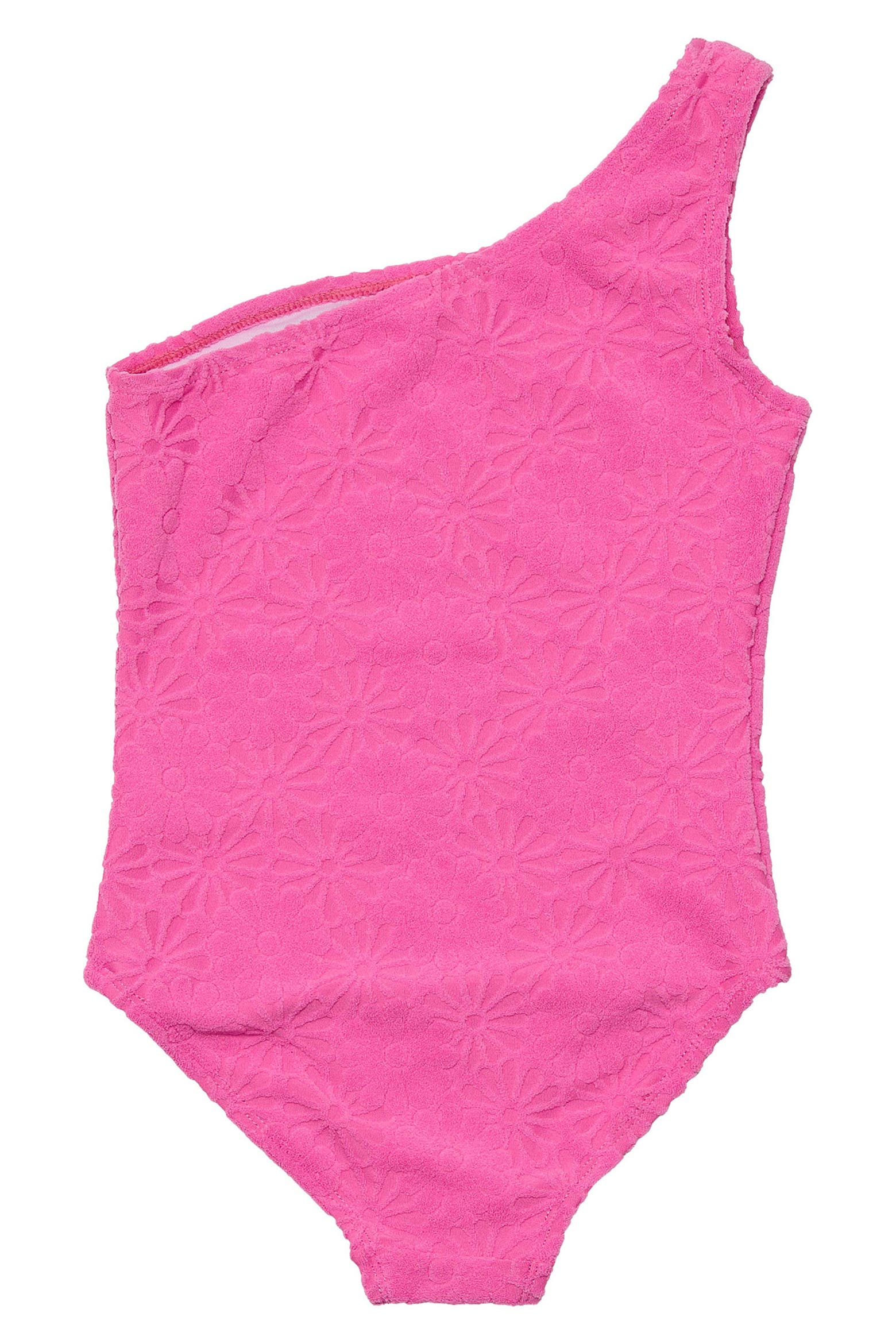 Snappe4r Rocks Snapper Rock Kids' Bubblegum Bloom One-Shoulder One-Piece Swimsuit ...