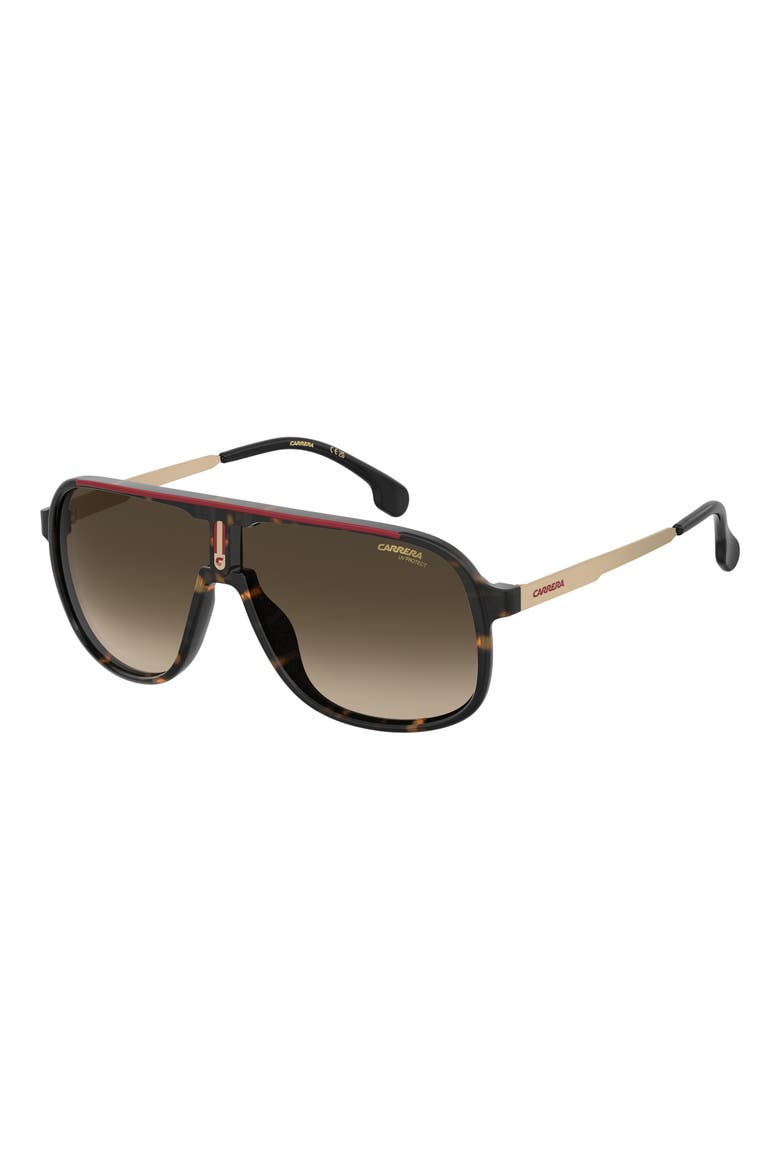 62mm Oversize Gradient Square Sunglasses, Alternate, color, 0O63-HA
