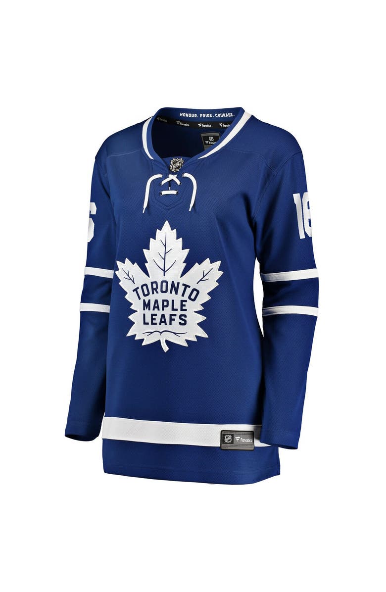 FANATICS Women's Fanatics Branded Mitchell Marner Blue Toronto Maple Leafs Home Premier Breakaway Player Jersey, Alternate, color, 