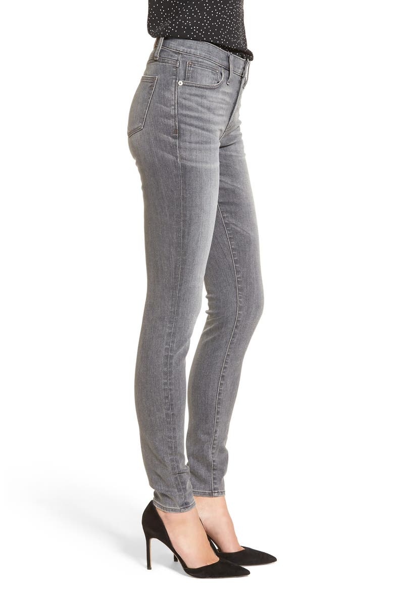 High Rise Skinny Jeans, Alternate, color, SHAW WASH
