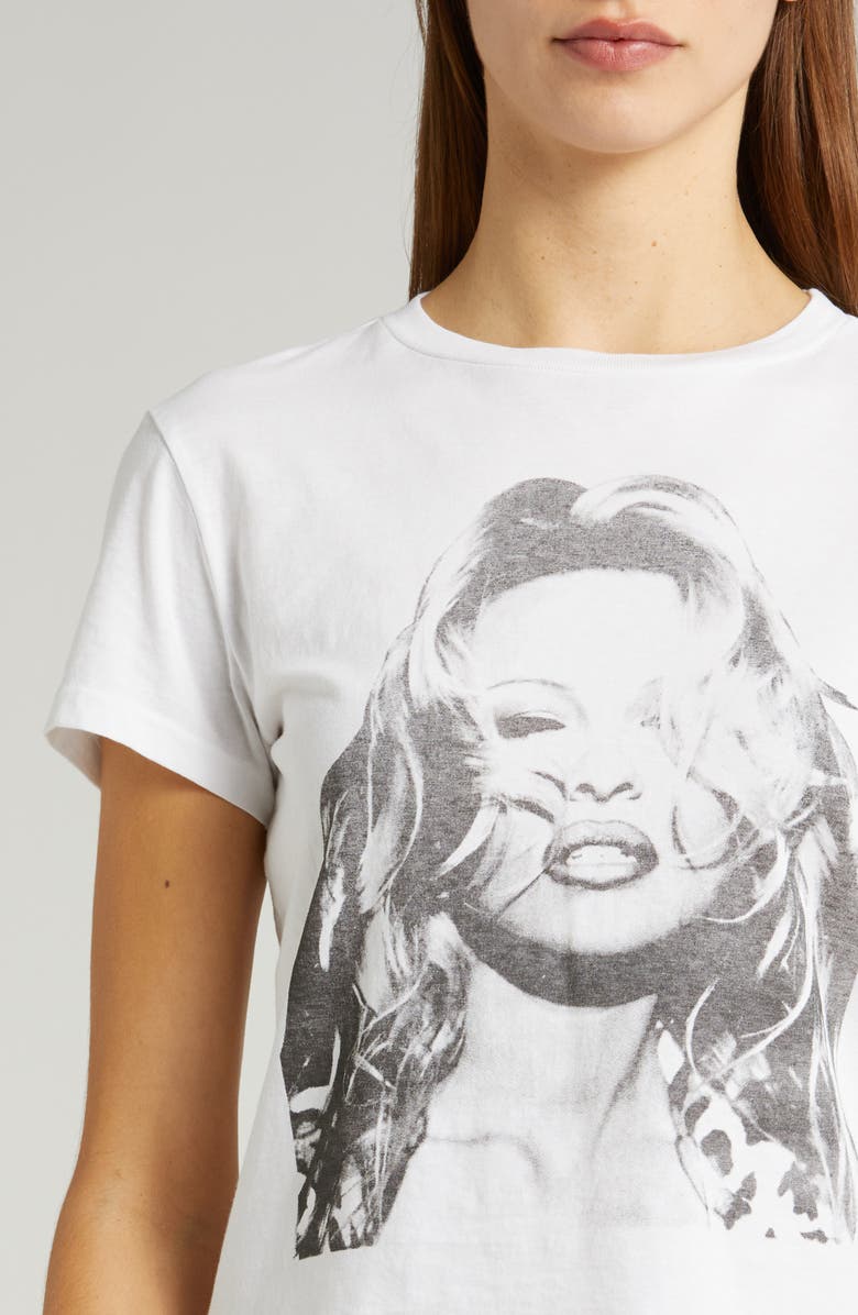 Re/Done Pam Cotton Graphic T-Shirt, Alternate, color, 