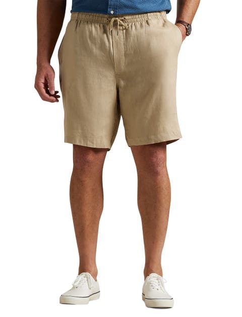 Big & Tall Prepster Linen Shorts