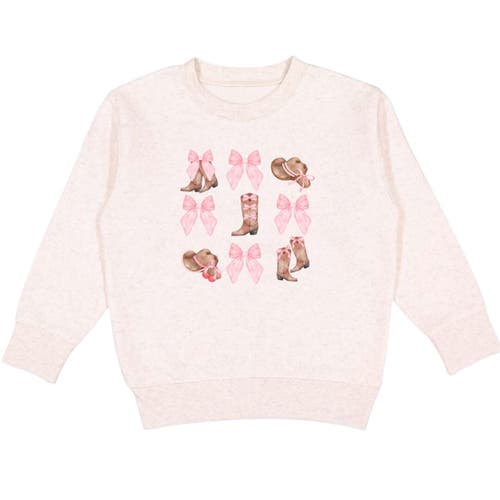 Sweet Wink Cowgirl Sweatshirt In Natural