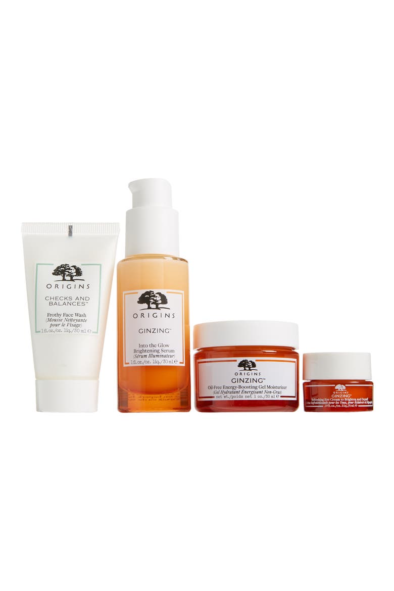 Love and Glow GinZing Radiance-Boosting Regimen USD $83 Value, Main, color, NO COLOR