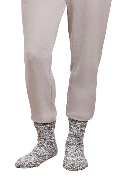 Barefoot Dreams ® Cozychic™ Heathered Socks In Brown