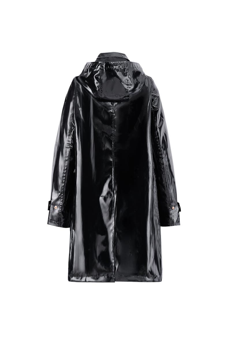 Iconic Princess Rain Slicker, Alternate, color, BLACK