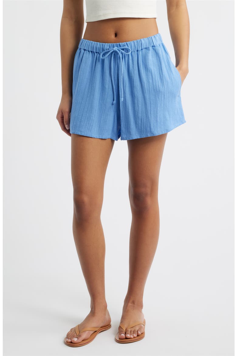 Premium Surf Holiday Shorts, Main, color, CORNFLOWER BLUE